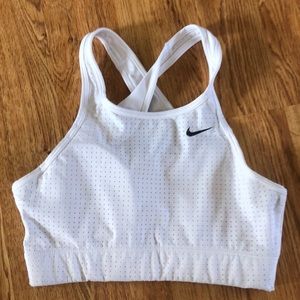 Nike high neck sports bra
